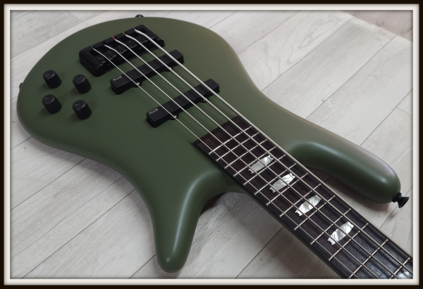 Preview: Spector Euro 5 Classic, Custom Color Olive Green Matte